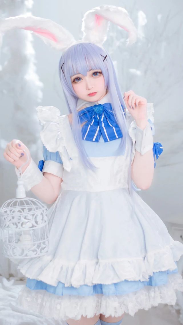 cos:香风智乃爱丽丝风格cos正片@小夜子