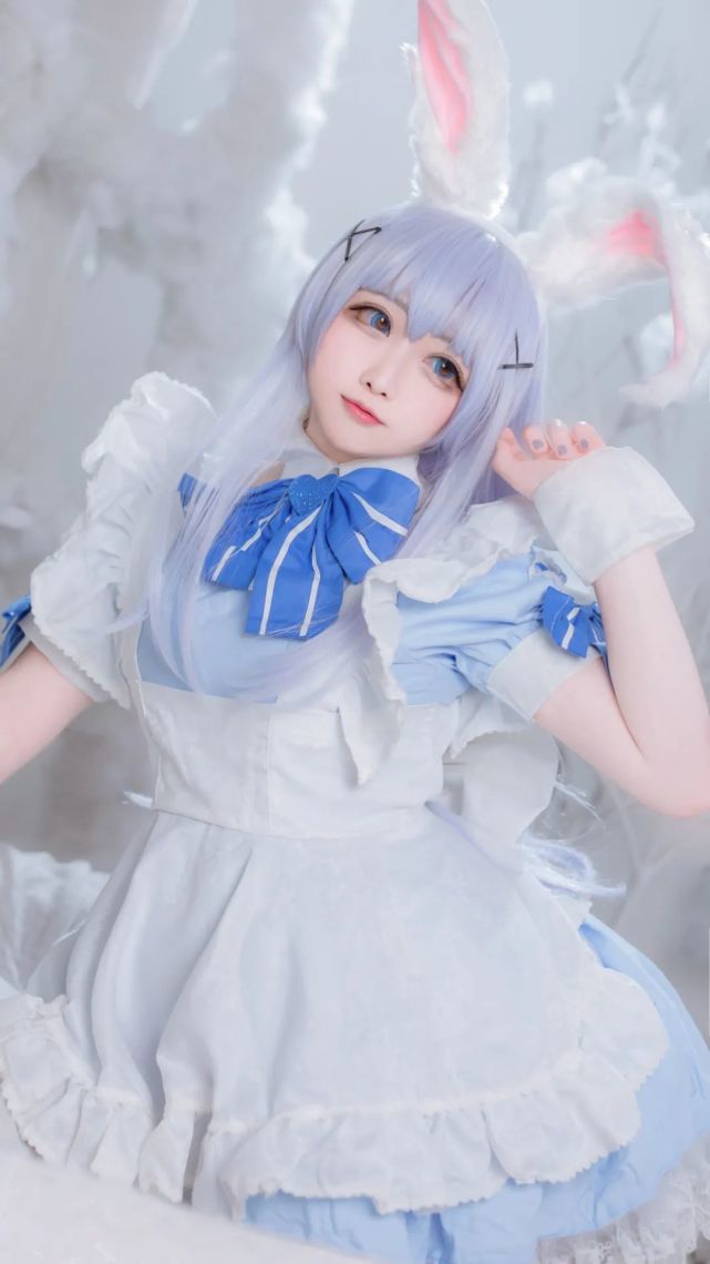 cos:香风智乃爱丽丝风格cos正片@小夜子