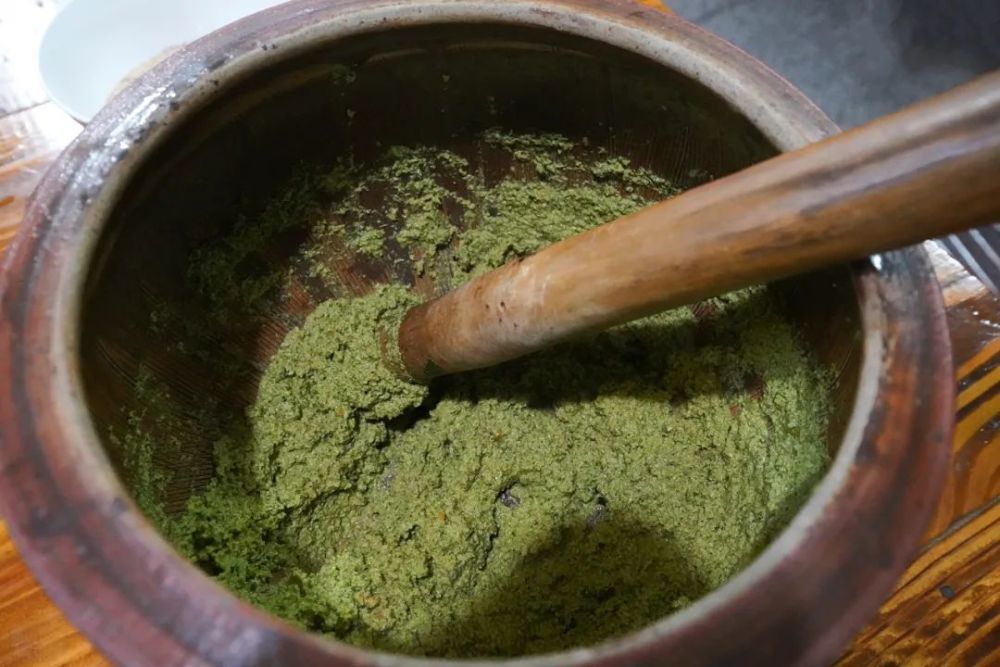 1碗12元一天卖300多碗广东揭阳揭西县的擂茶太好喝了