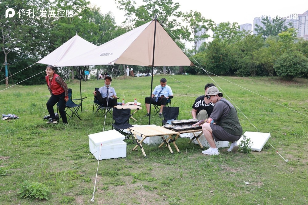 騎行露營暢享咖啡輕食大武漢網友直呼過癮