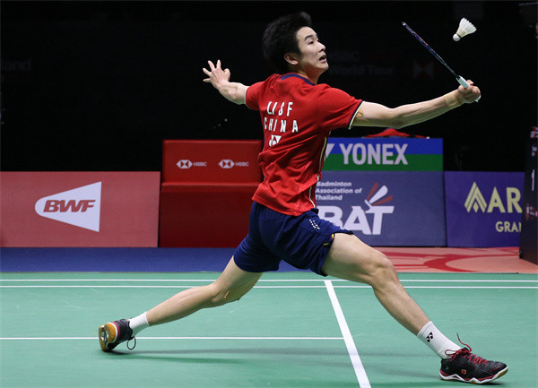 泰国羽球公开赛李诗沣将与李梓嘉争男单冠军