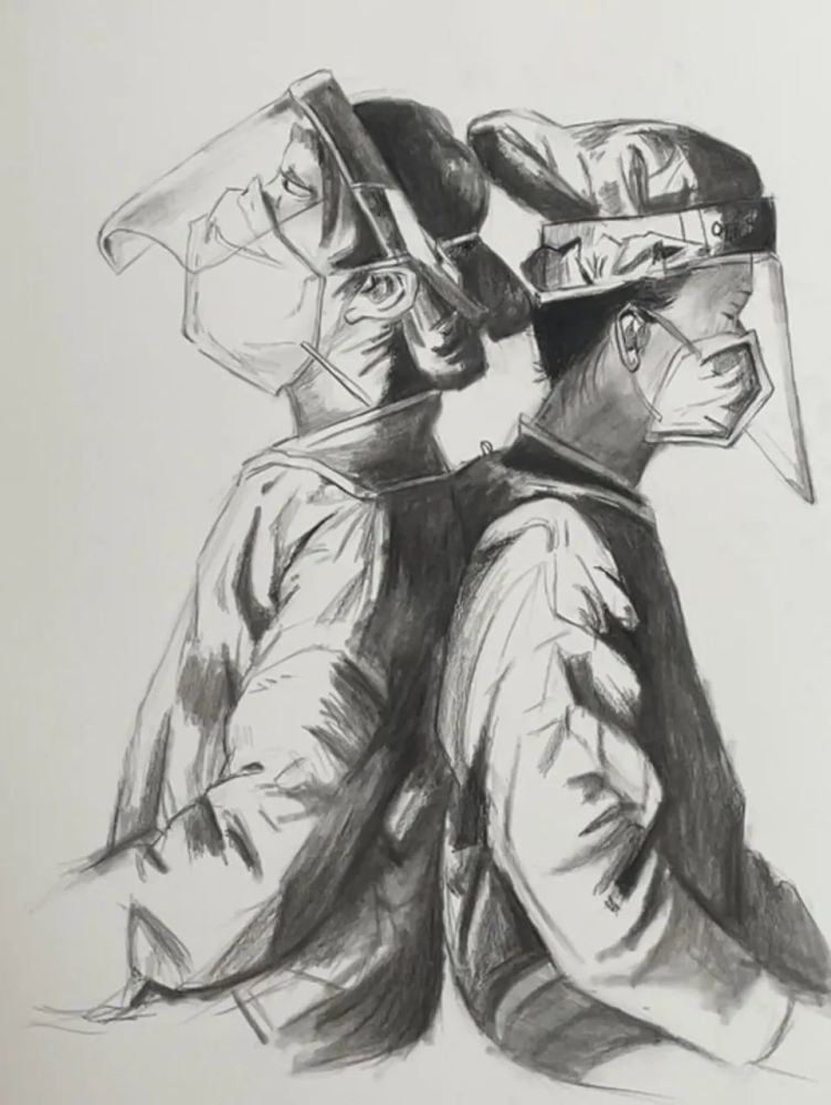 姚文琪《"疫"瞬间》孩子们笔下的抗疫瞬间今天,让