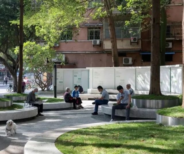 广州就有一大批小而美的"口袋公园"越秀街心公园在越秀区三眼井社区家