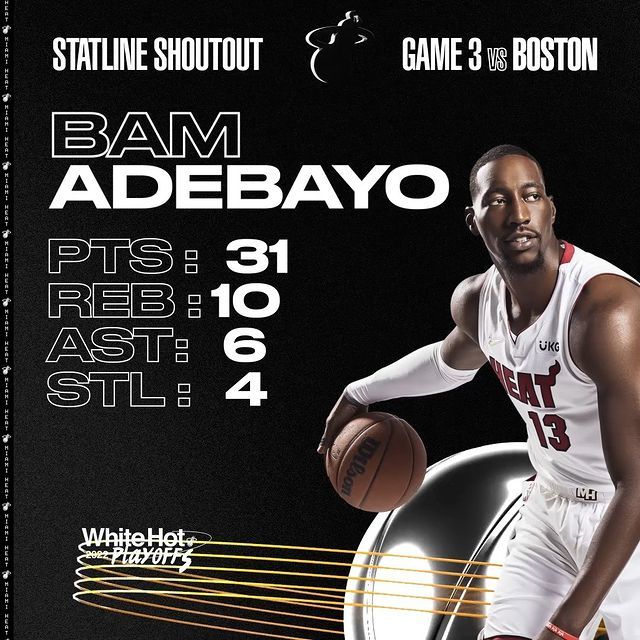 打控卫!热火赛后盛赞阿德巴约是全能战士,"他做了巴特勒的事"