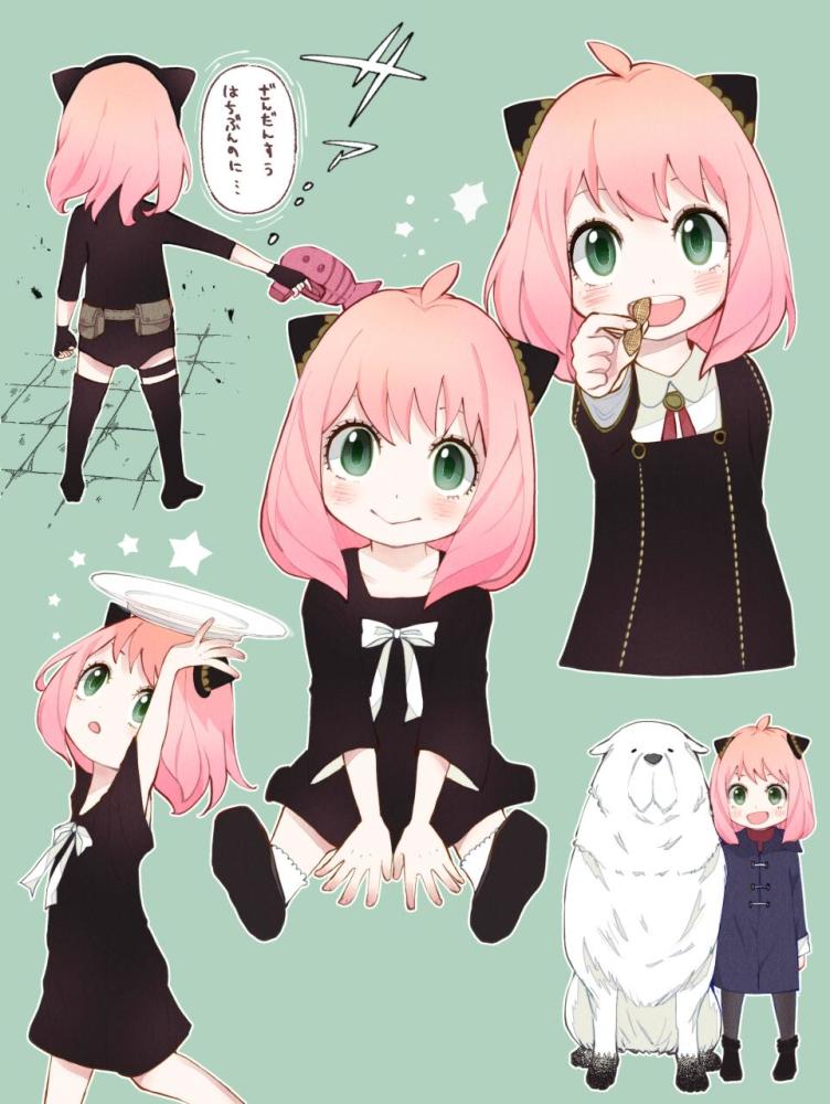 间谍过家家｜阿尼亚精选高清壁纸_腾讯新闻