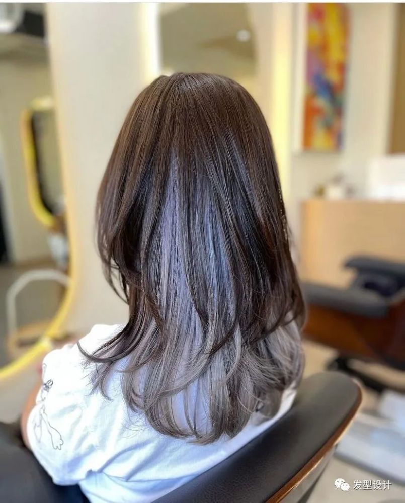 迷人又个性,亮眼隐藏染中长发.插图9