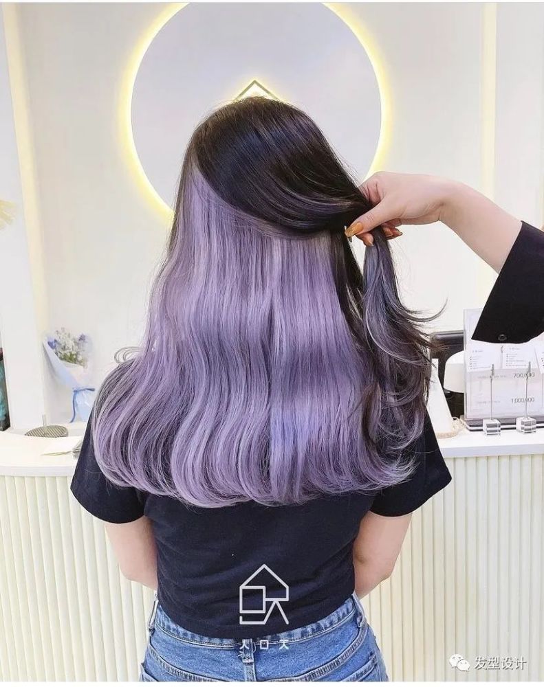 迷人又个性,亮眼隐藏染中长发.插图15