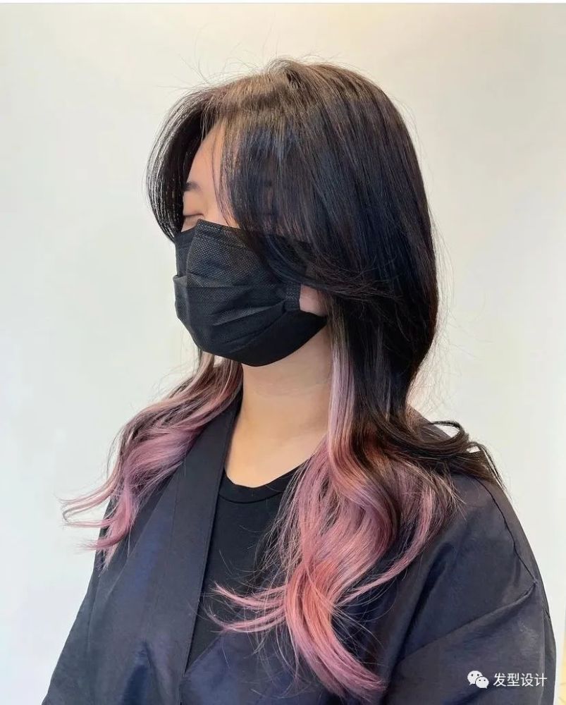 迷人又个性,亮眼隐藏染中长发.插图28