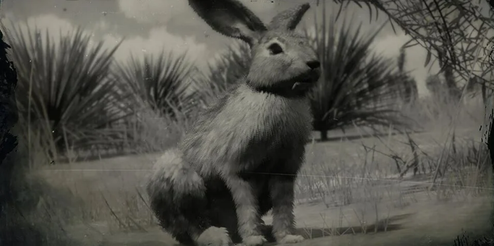 玩家在《荒野大镖客2》中发现了兔子的行动规律
