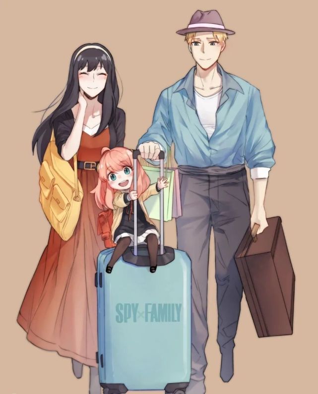 《间谍过家家》一家三口头像