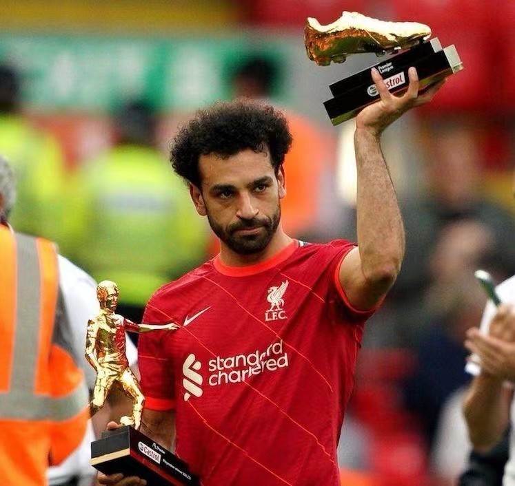 孙兴慜和萨拉赫共享英超金靴莱万姆巴佩本泽马因莫比莱独占金靴