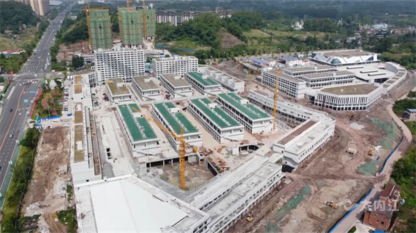 收尾内江中国农批城项目完成预验收