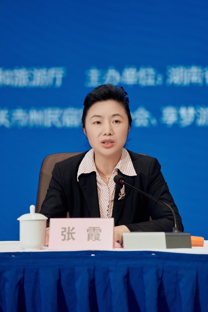 湖南省文化和旅游厅党组成员,副厅长张霞在讲话中指出,要高度认识发展