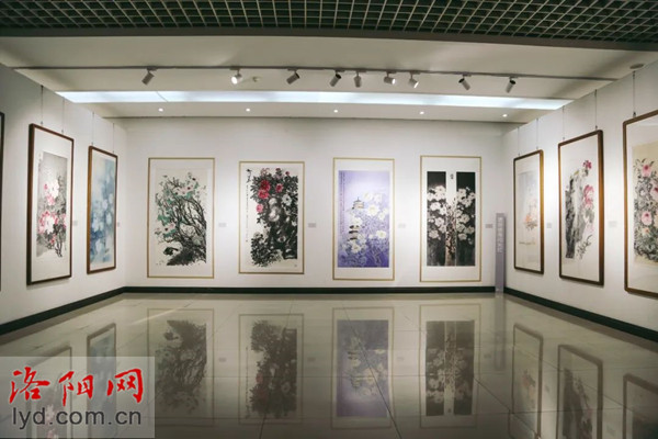 洛阳美术馆24日恢复开放中国画牡丹专题研究展开展
