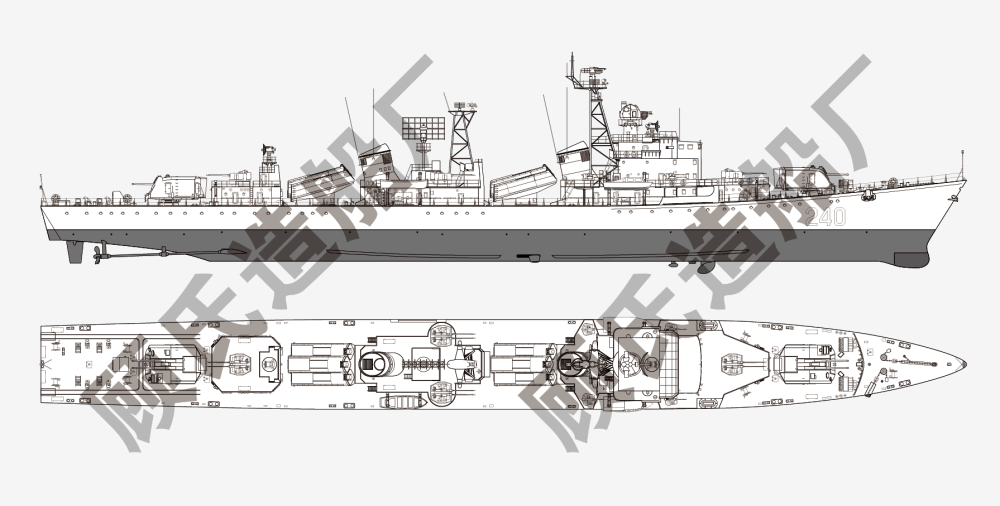 老兵不死051型导弹驱逐舰各舰绘考小记之160舰