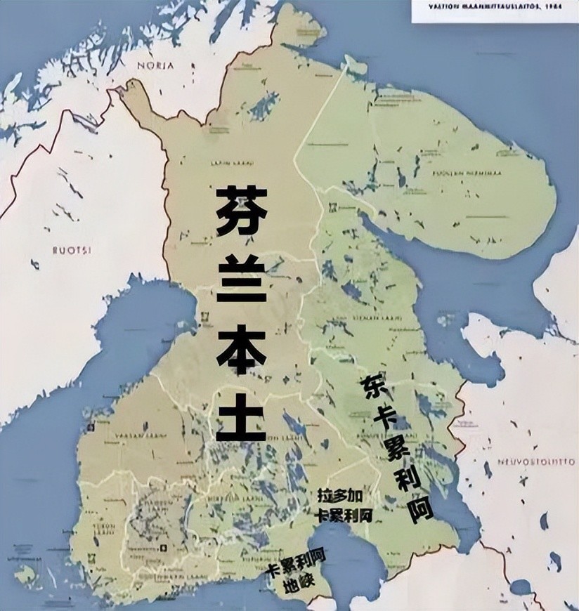 大芬兰1941年9月,芬兰占领东卡累利阿.