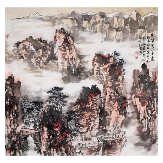 2022年艺术典范人物—中国当代著名艺术家苏东明作品赏析