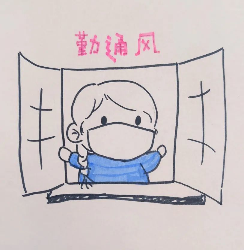 手绘可可爱爱兴法大白的一天