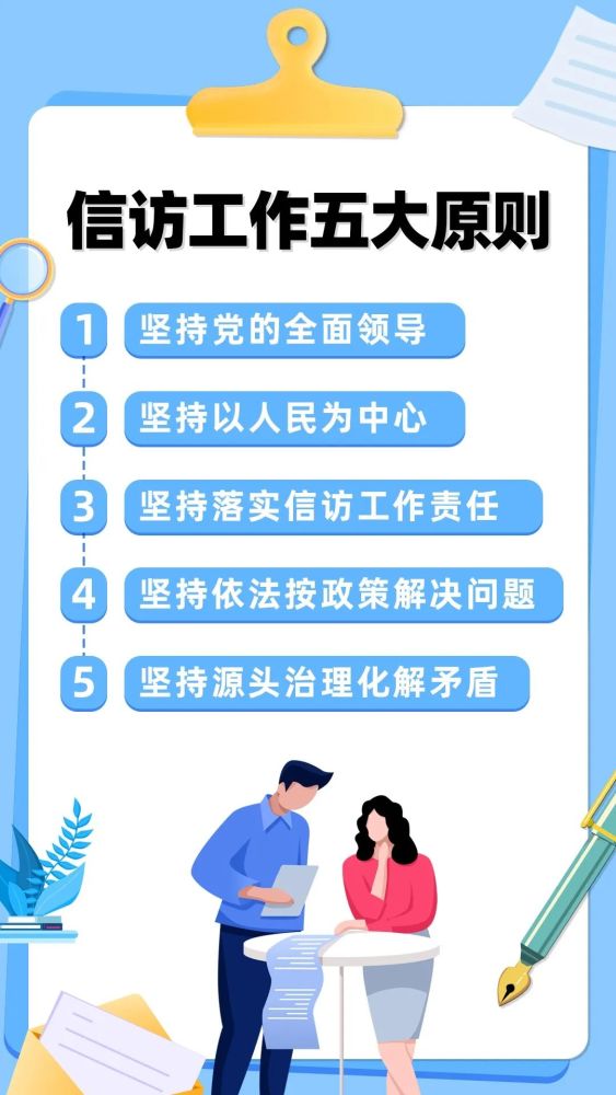 信訪工作的各環節事項條例詳盡規定了自今年5月1日起施行《信訪工作