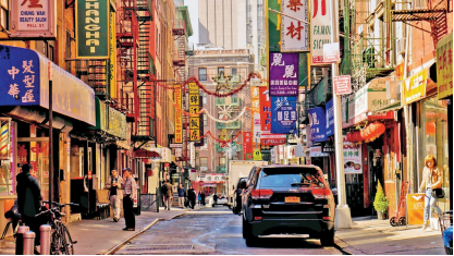 亚洲之外最大的华人社区旧金山唐人街