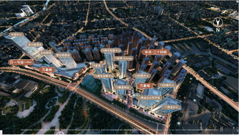 下一步变装锦业路幸福林带规划27栋超高层