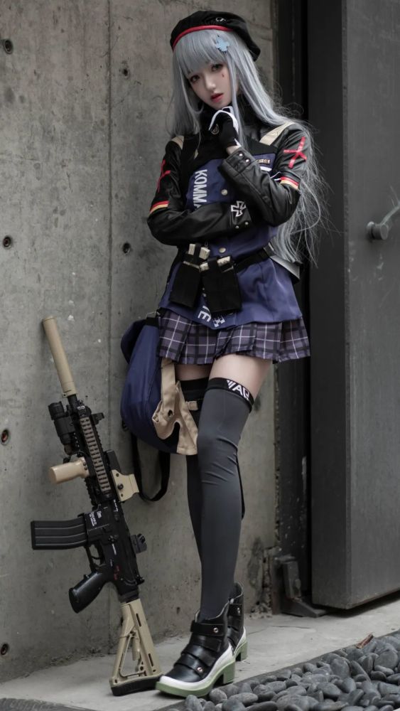 cos:少女前线hk416@mon_腾讯新闻