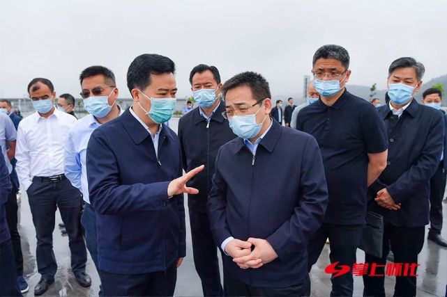 陈敏一行先后实地考察怀化西货场,长沙湘通国际铁路港怀化物流园分