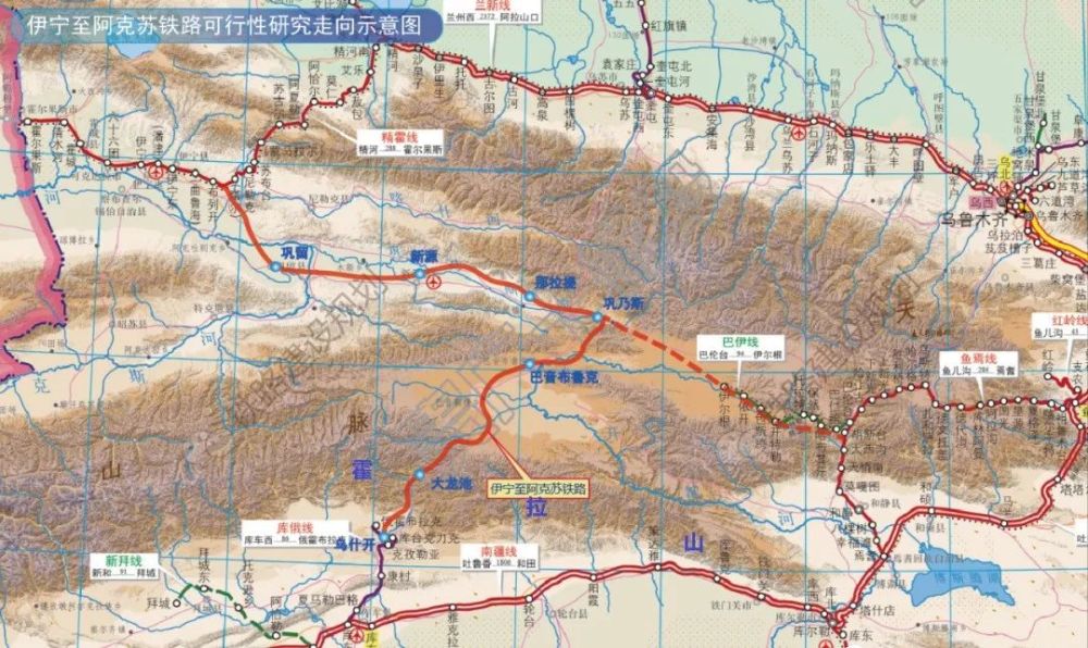 伊宁至阿克苏铁路补充定测收官伊阿铁路将结束南北疆绕行吐鲁番历史