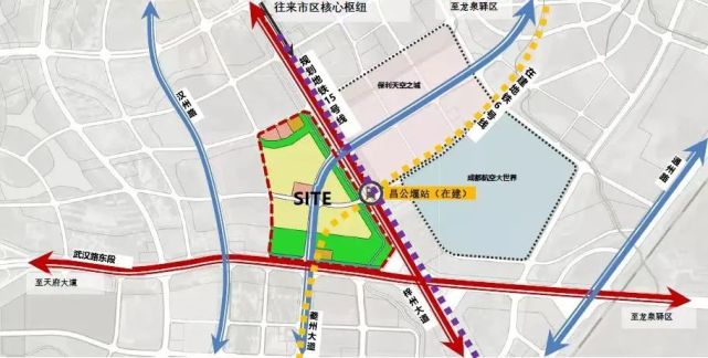 成都夔州大道规划图图片