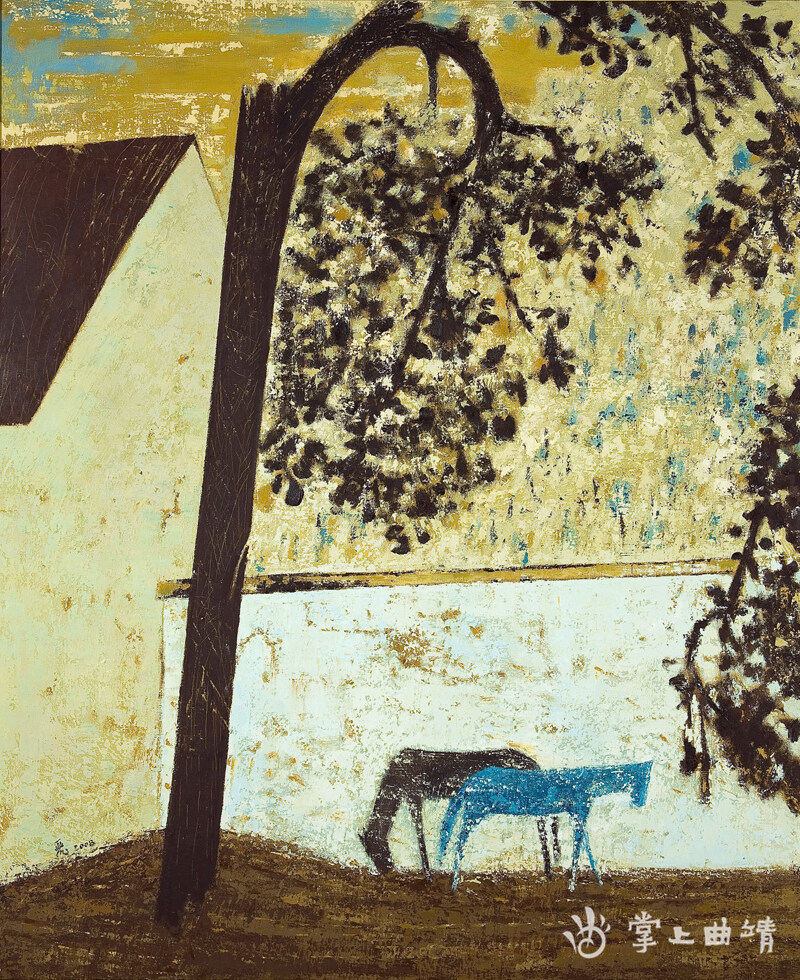 在他乡的曲靖籍画家——亚丽_腾讯新闻