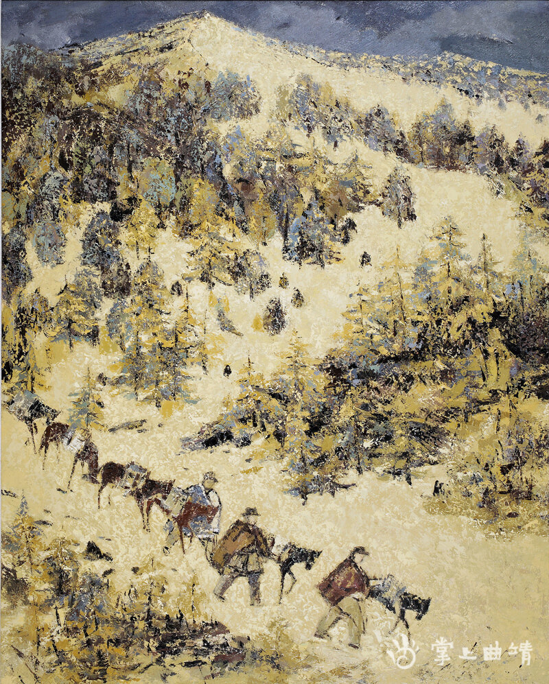 在他乡的曲靖籍画家——亚丽_腾讯新闻