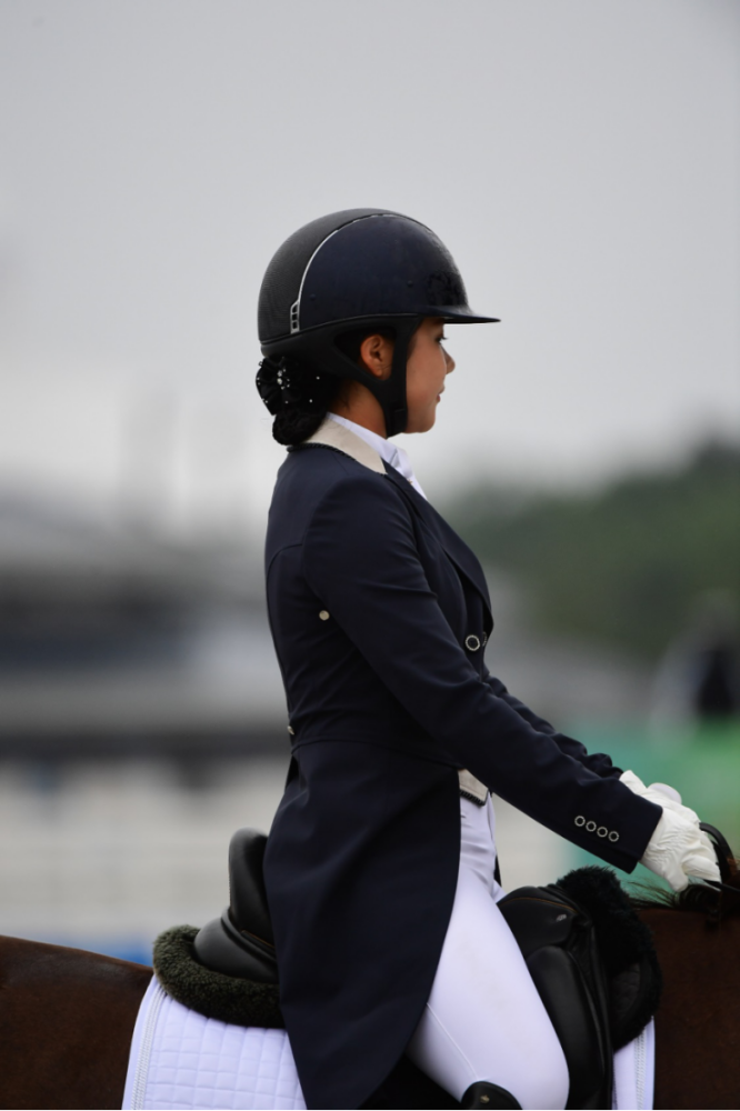 00后女骑手登全运会马术舞台助家乡陕西实现零突破
