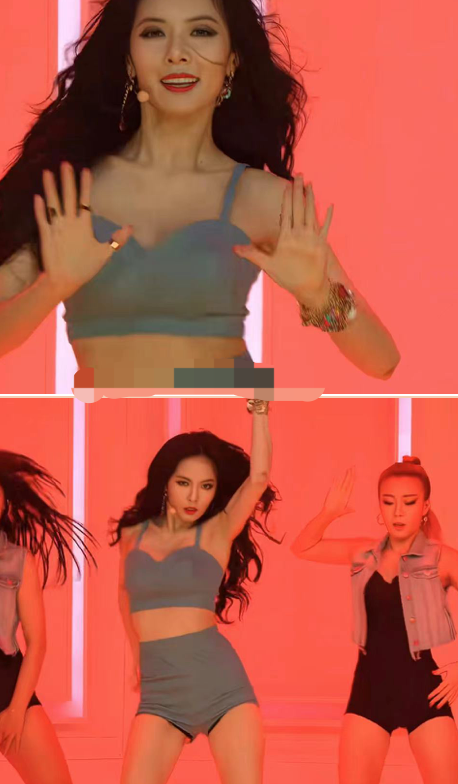 据了解,这并不是泫雅第一次只穿内衣在舞台上表演,此前她在舞台上表演