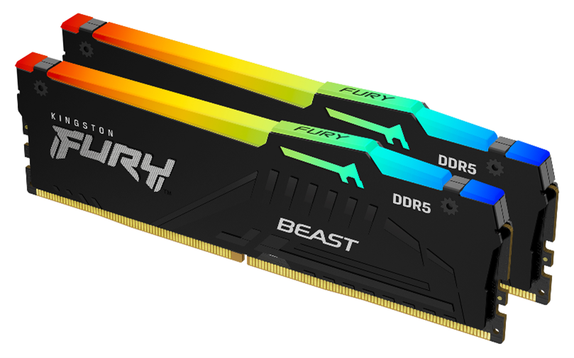 金士顿推出推出野兽系列DDR5RGB内存，最高DDR5-6000叽里呱啦闲鱼买靠谱吗