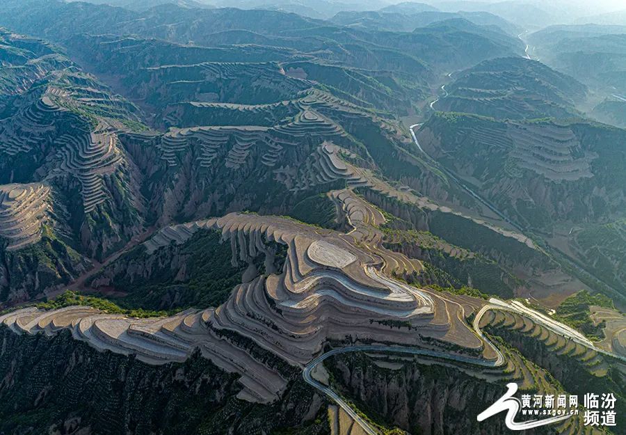 大美山西视觉临汾夏日永和梯田