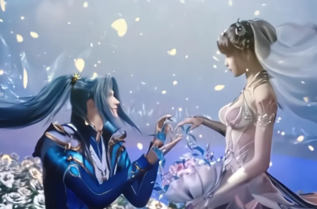 斗罗大陆三舞拜堂成亲小舞贴脸献吻夫妻同框对拜太甜了