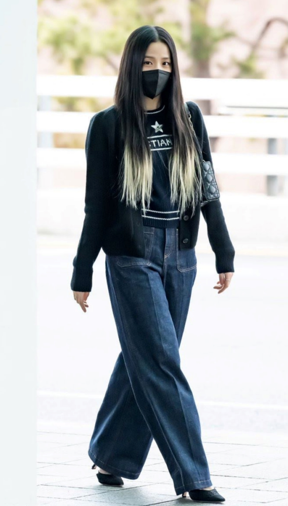 jisoo的街拍照绝对惊艳到你