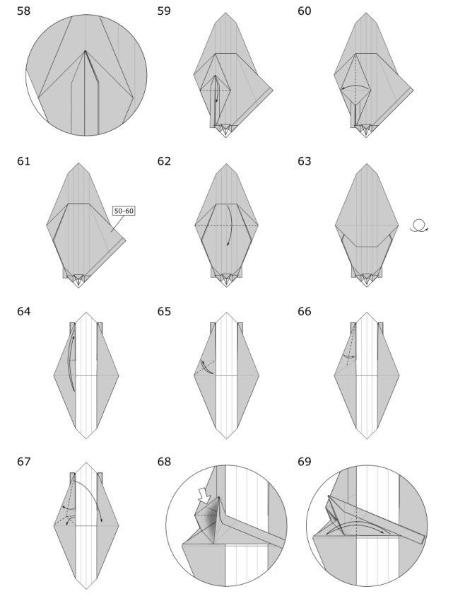 他用一张纸折出超酷炫的飞龙过程极其复杂你敢挑战吗