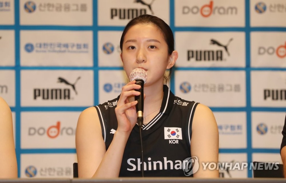 后金软景时代的韩国女排集结起航一大特点是新人居多