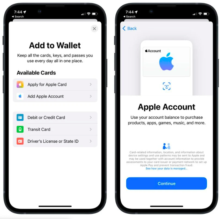 苹果钱包终于更新！iOS15.5显示账户余额：方便多了