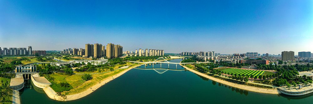 绿染汝河水润遂平诗与远方近在眼前