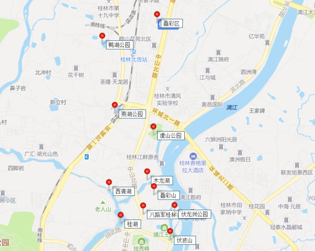 广西桂林市叠彩区十大景区有哪些?自驾游如何安排行程?
