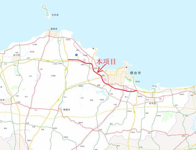 g18荣乌高速烟台枢纽至蓬莱枢纽段改扩建项目获得核准批复