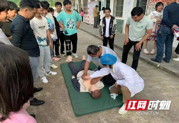 永州江永县:防溺水及现场救护培训进校园
