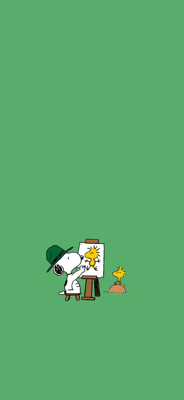 史努比可爱背景图