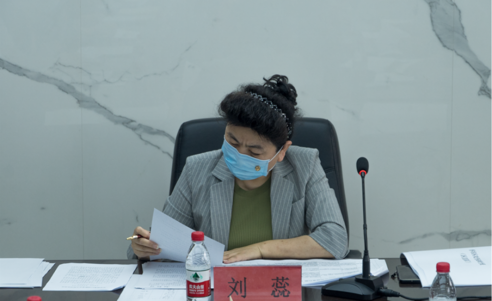 课题推进情况的汇报,刘蕊逐一对11家单位的工作进展情况进行详细点评