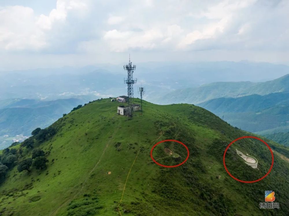 快看博白第三高峰雲飛嶂總是雲海