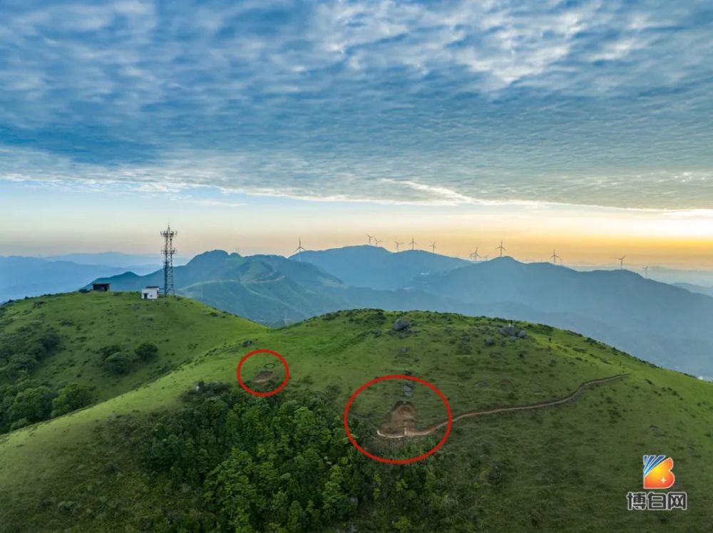 快看博白第三高峰雲飛嶂總是雲海