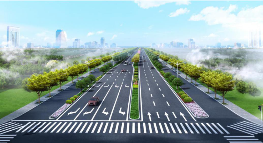 重磅331省道宝应段连接线工程淮江大道白田南路正式通车