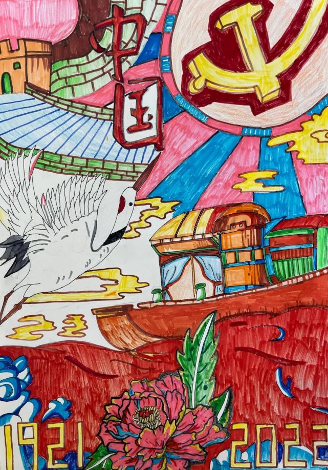 "赶考路上有我 描绘出彩惠济"主题优秀绘画作品展示(一)